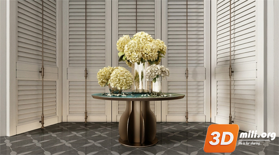 Lobby Decoration Skp Files 